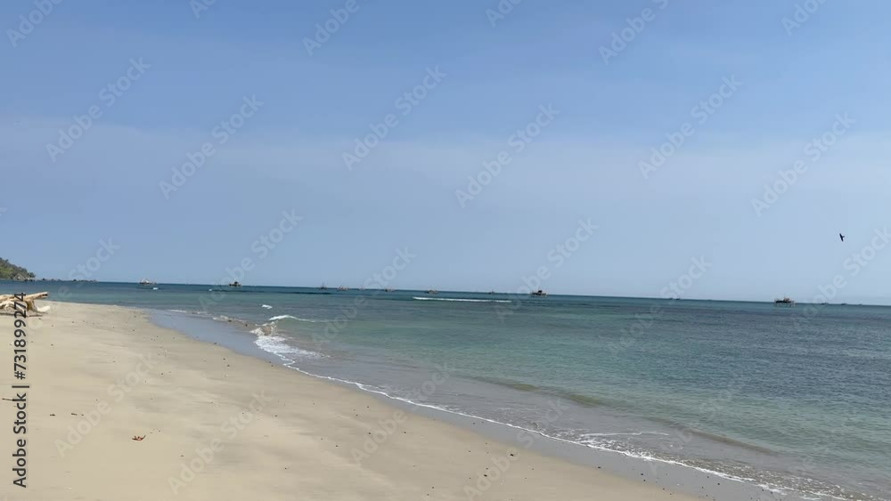 beautiful panorama landscape kunti island sukabumi indonesia beautiful panorama landscape kunti island sukabumi indonesia