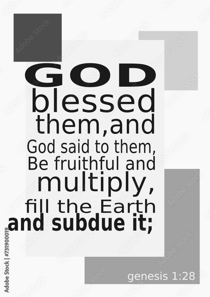 Obraz premium Scripture Verses and quoates