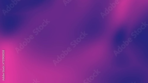 Moving abstract blurred background. Background animation, producing smooth color transitions. blue, purple, pink, dark motion gradient background photo