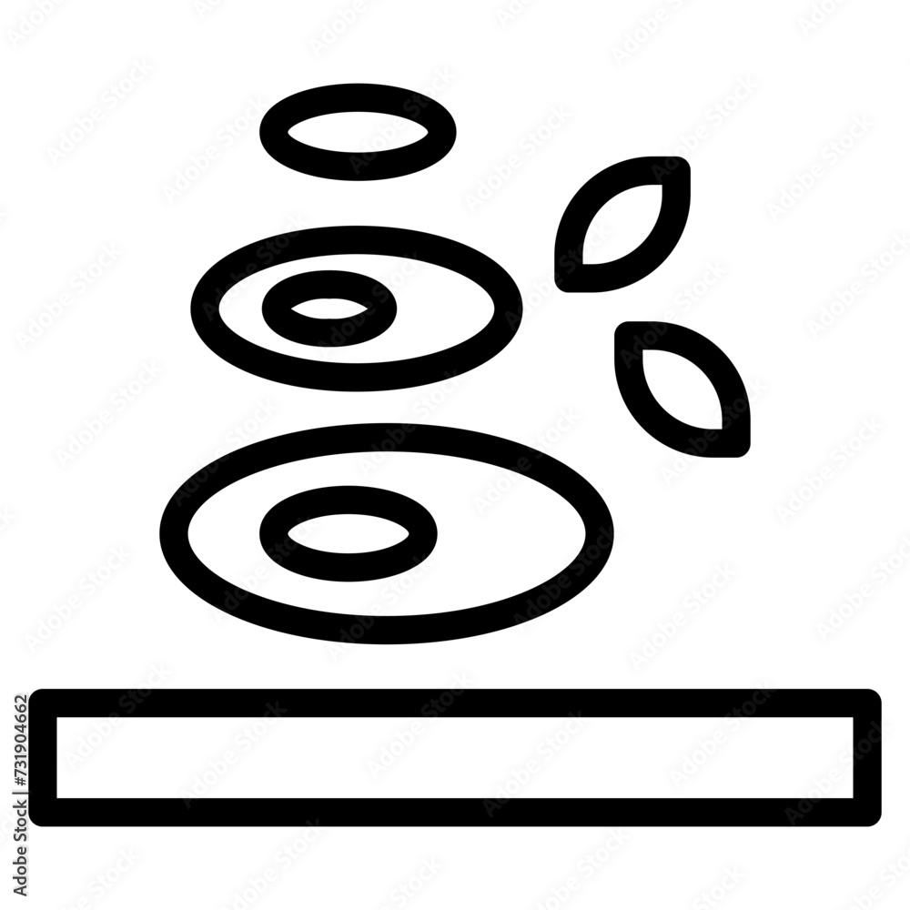 rock line icon rock line icon