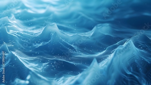 A tranquil abstract represe...
