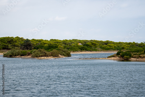 view of the lagoon near the sea