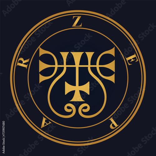 seal of solomon Sigil Zepar photo