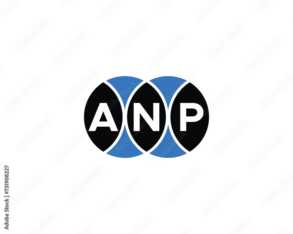 ANP logo design vector template ANP logo design vector template