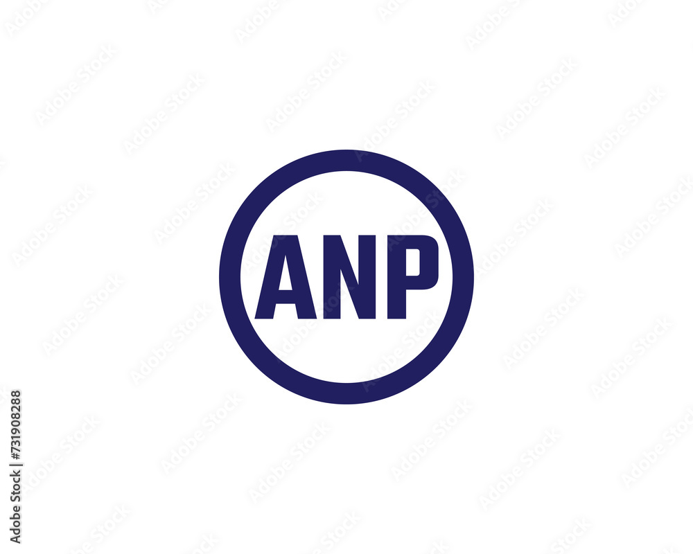 ANP logo design vector template ANP logo design vector template