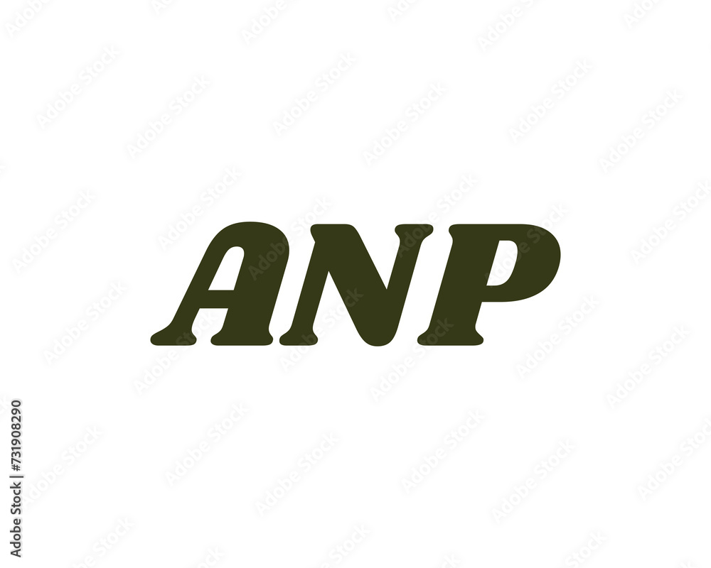 ANP logo design vector template ANP logo design vector template