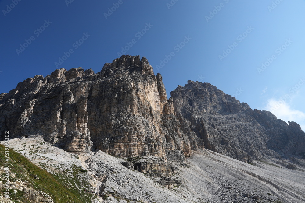 Tre Cime di Lavaredo, Drei Zinnen, Dolomiti, Dolomites Alps, Italy