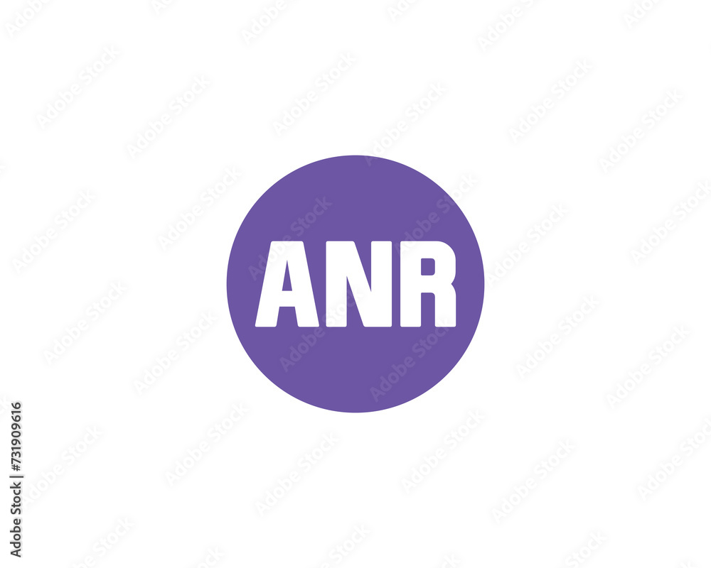 ANR logo design vector template ANR logo design vector template