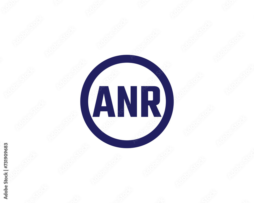 ANR logo design vector template ANR logo design vector template