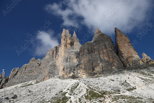 Tre Cime di Lavaredo, Drei Zinnen, Dolomiti, Dolomites Alps, Italy © Roberto