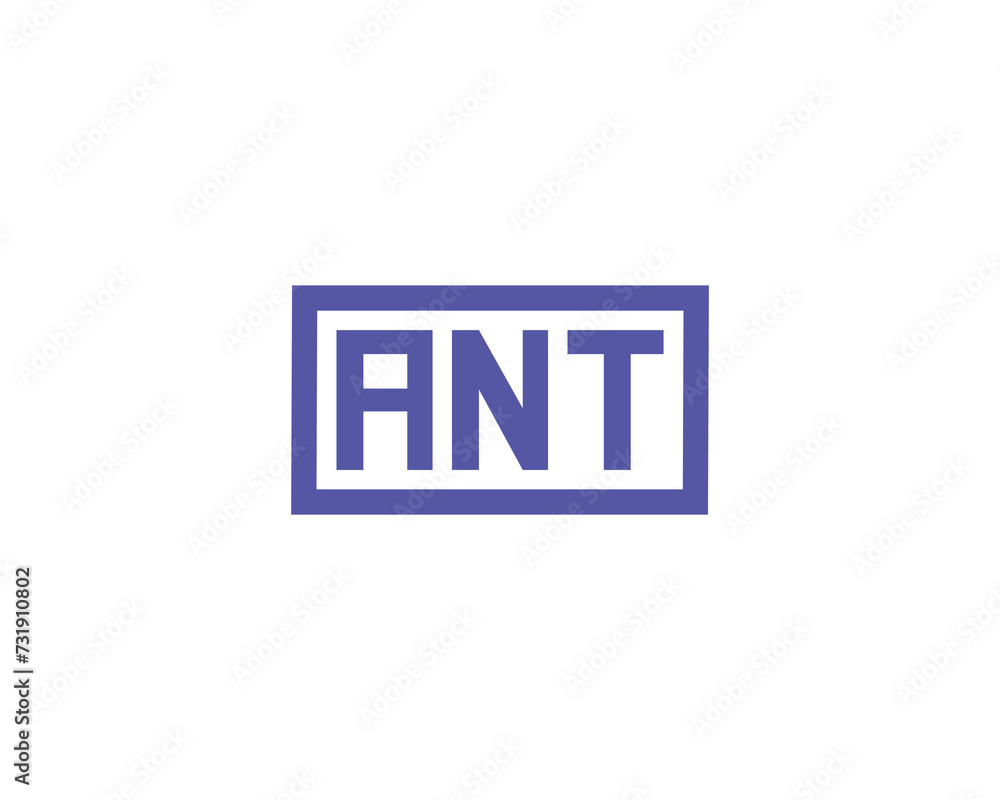 ANT Logo design vector template ANT Logo design vector template