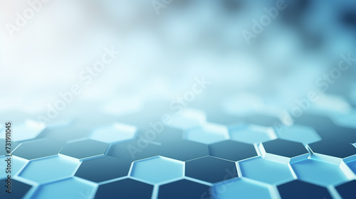 Abstract hexagon background, geometric hexagon shapes