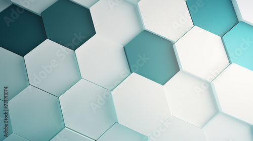 Abstract hexagon background  geometric hexagon shapes