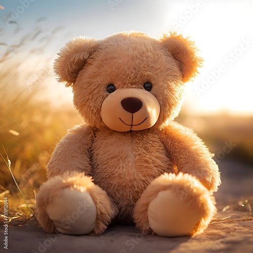 Ein süßer brauner Teddybär © Daniela Stärk