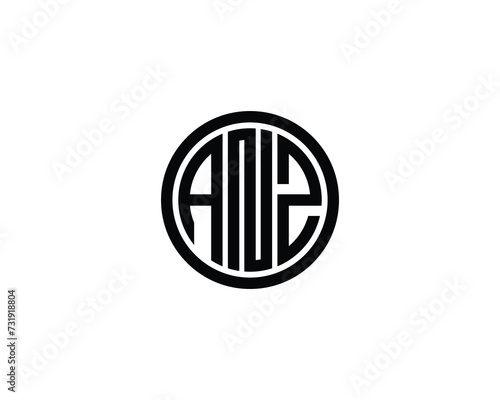 ANZ logo design vector template