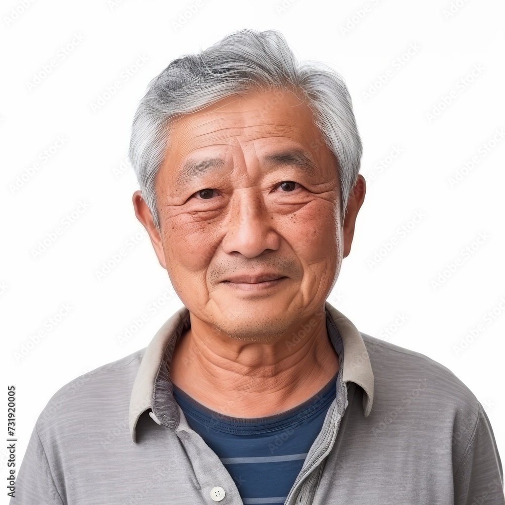 Portrait of a Senior Asian Man for Healthcare or Lifestyle Use Portrait of a Senior Asian Man for Healthcare or Lifestyle Use