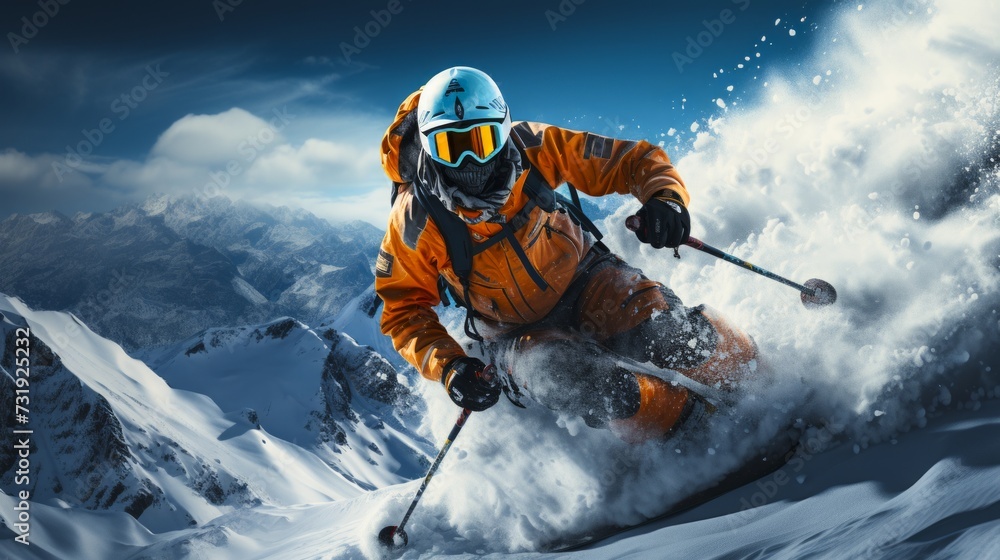 Snowboarding, sports, downhill, snow.