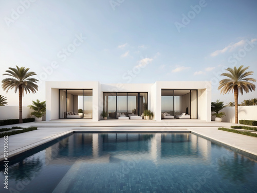 Arab minimalist home design © Mark&Toby Image Co.