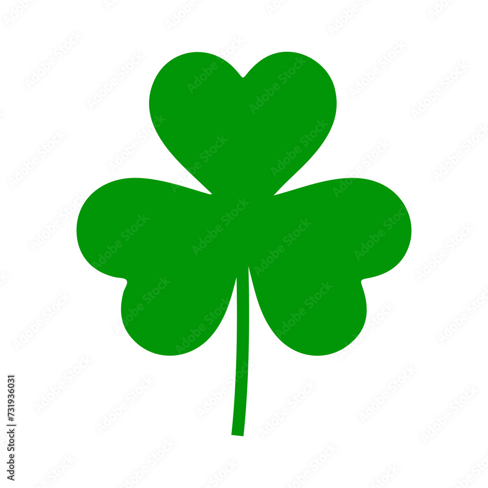 Shamrock clip art St Patricks Day design on plain white transparent isolated background for card, shirt, hoodie, sweatshirt, apparel, tag, mug, icon, poster or badge Shamrock clip art St Patricks Day design on plain white transparent isolated background for card, shirt, hoodie, sweatshirt, apparel, tag, mug, icon, poster or badge