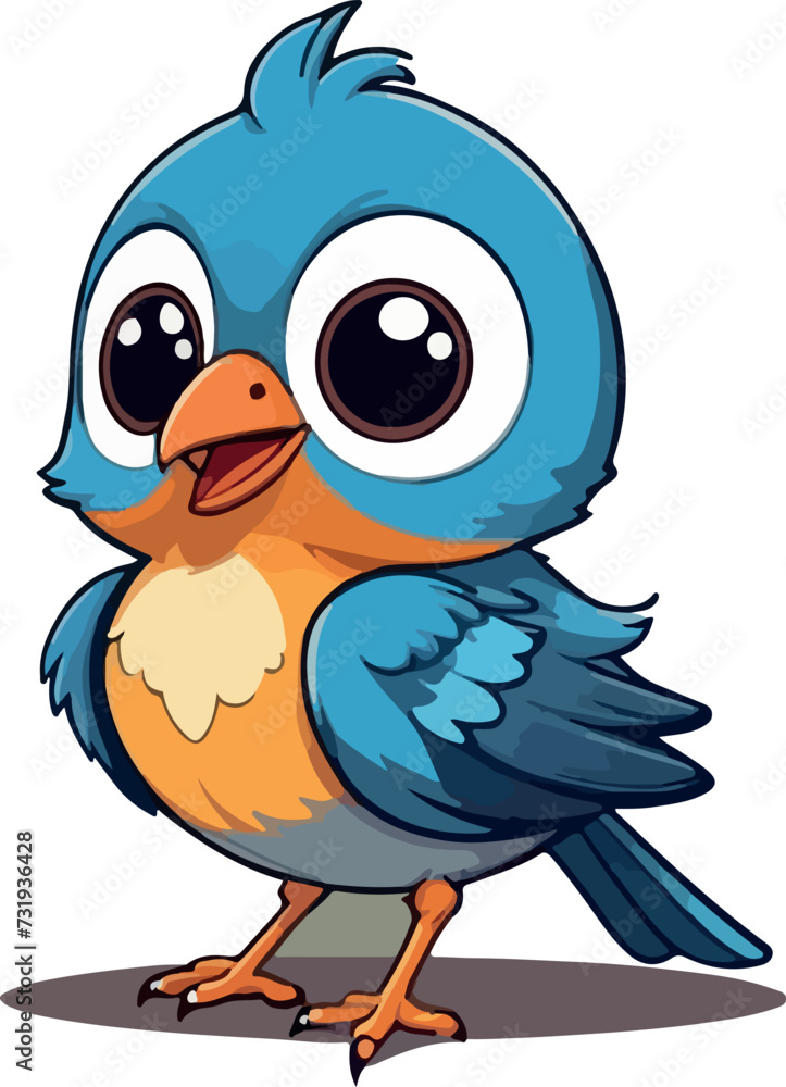 Bird vector image Bird vector image