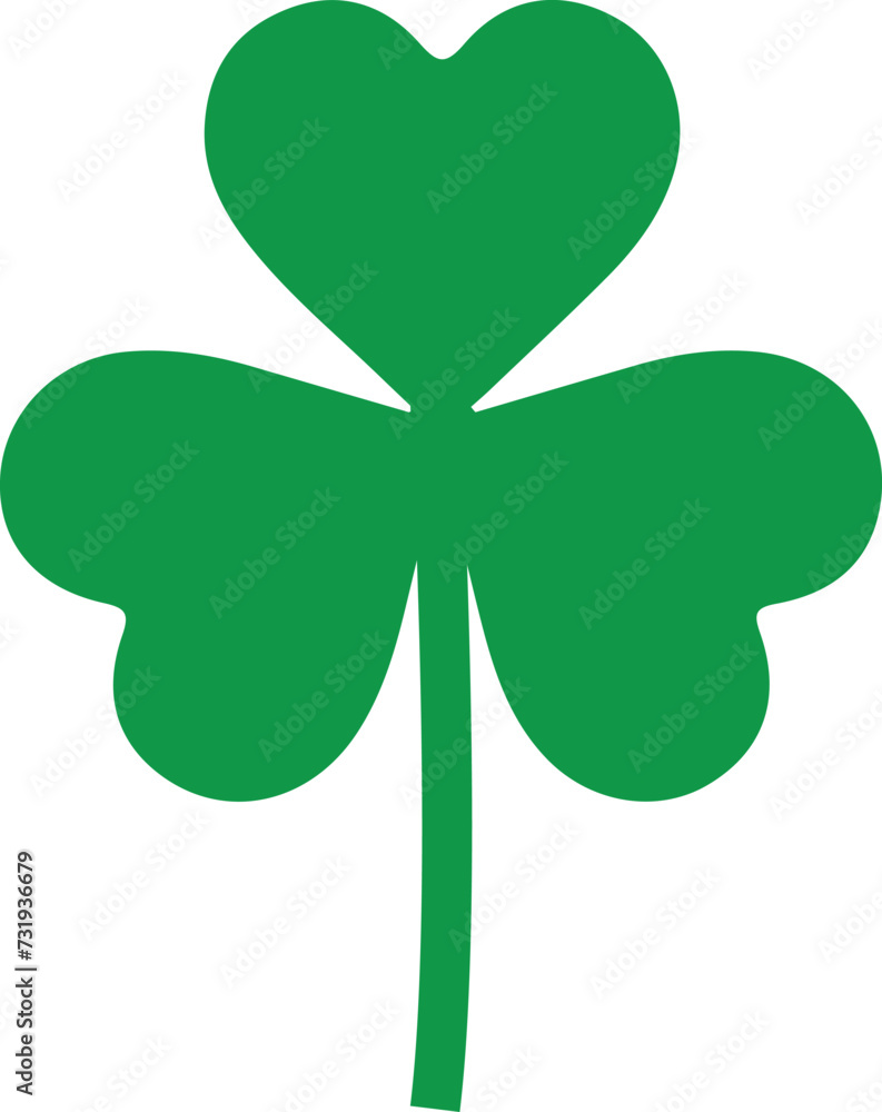 Shamrock clip art St Patricks Day design on plain white transparent isolated background for card, shirt, hoodie, sweatshirt, apparel, tag, mug, icon, poster or badge Shamrock clip art St Patricks Day design on plain white transparent isolated background for card, shirt, hoodie, sweatshirt, apparel, tag, mug, icon, poster or badge