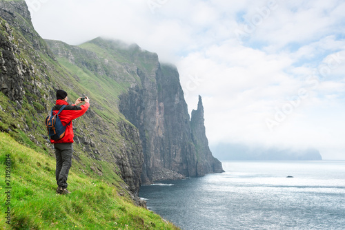 Trollkonufingur Viewpoint Hike on Faroe Islands