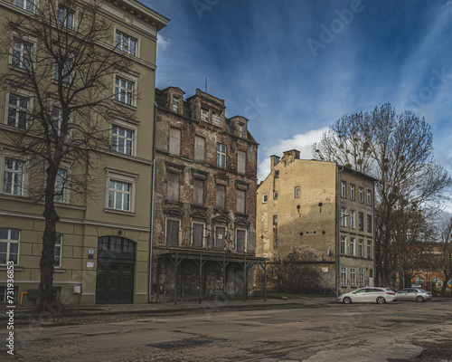 Obraz na płótnie Gdansk w salonie