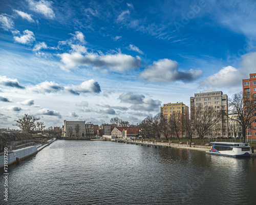 Obraz na płótnie Gdansk w salonie