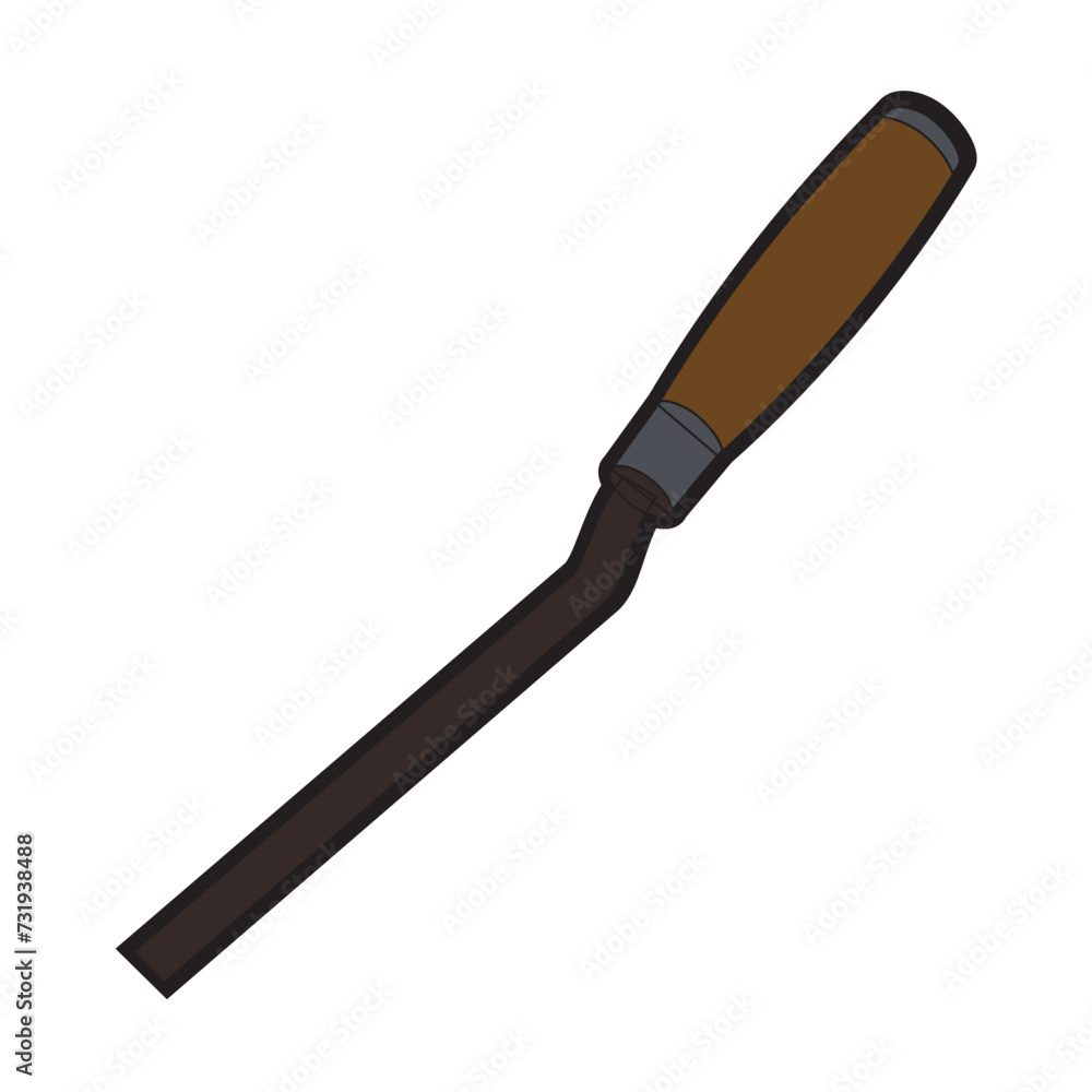 Trowel construction tool. Vector image Trowel construction tool. Vector image