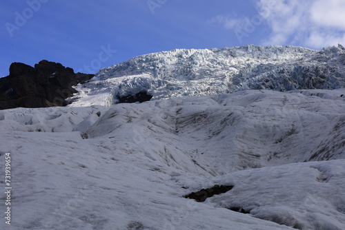 Fallj  kull is a glacier in Iceland that forms a glacier tongue of Vatnaj  kull.