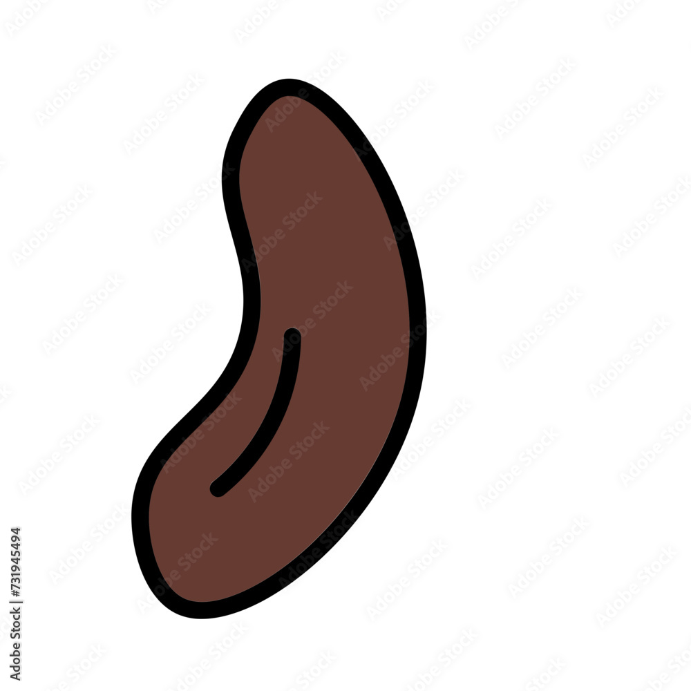 Jelly Sugar Beans Filled Outline Icon Jelly Sugar Beans Filled Outline Icon