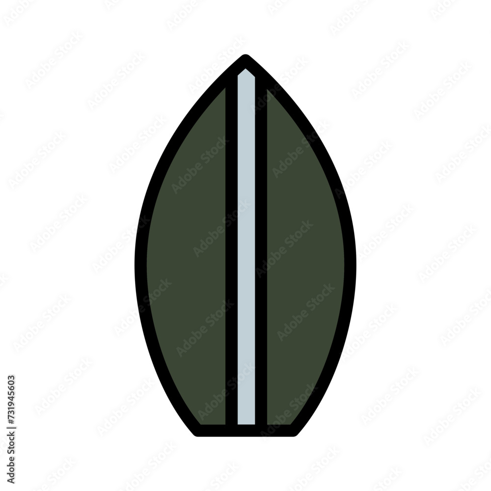 Beach Board Surfing Filled Outline Icon Beach Board Surfing Filled Outline Icon
