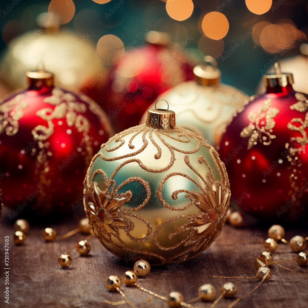 Christmas ornaments, balls Christmas ornaments, balls