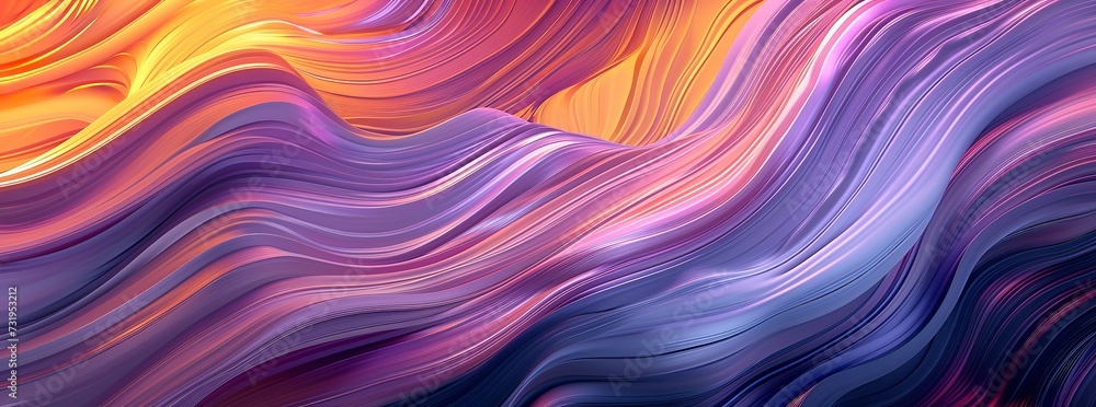 An Abstract Background is Shown of Colorful Wa An Abstract Background is Shown of Colorful Wa