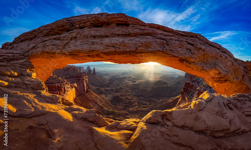 Mesa Arch at Sunrise  © John