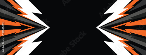 Abstract background with raw jagged spike pattern and with some copy space area	
