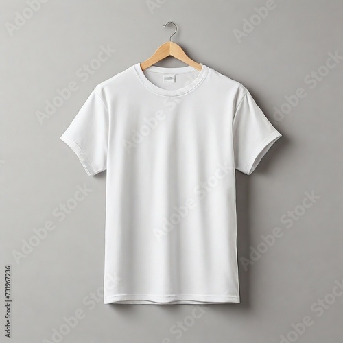 hanging t shirt mockup