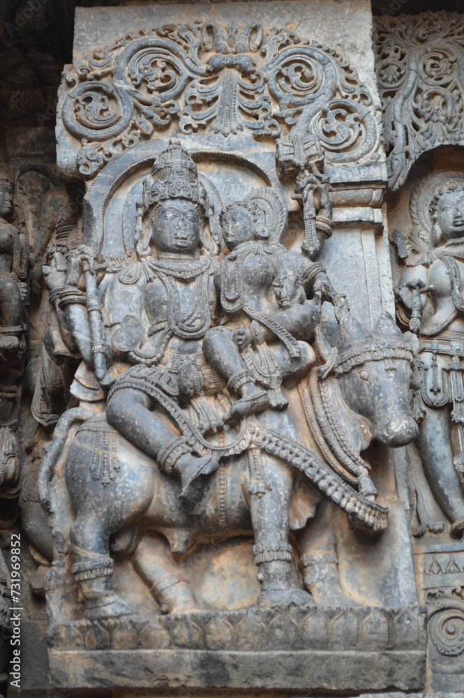Hoysaleswara temple, Halebidu , Karnataka, India