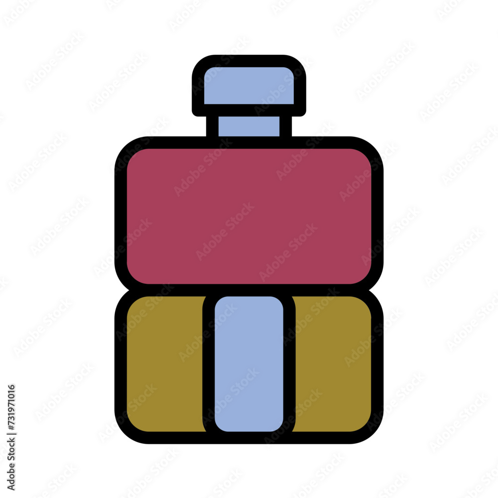 Bottle Drink Water Filled Outline Icon Bottle Drink Water Filled Outline Icon