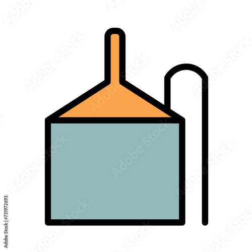Beer Brew Factory Filled Outline Icon