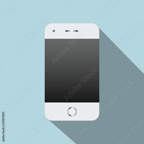 Selfie photo line icons, phone icon vector illustration