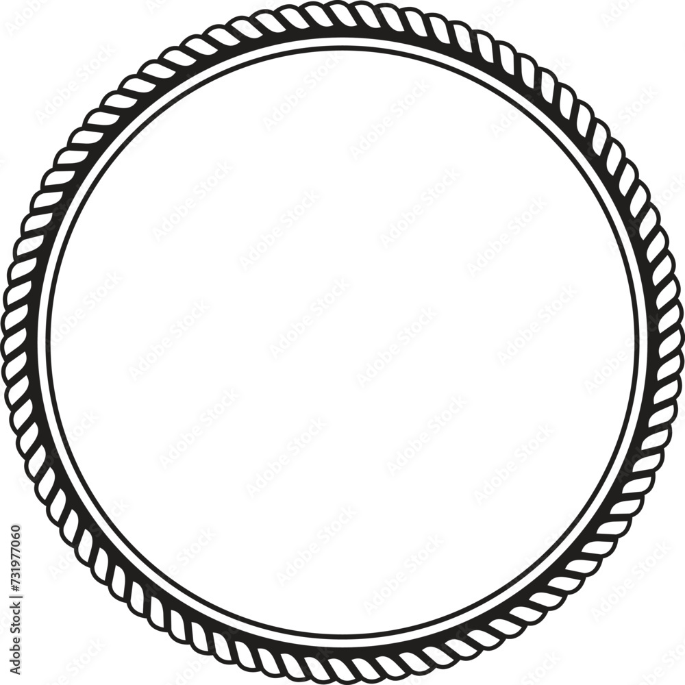 rope icon with a white background. vector illustration