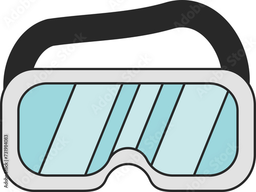 Óculos de mergulho photo