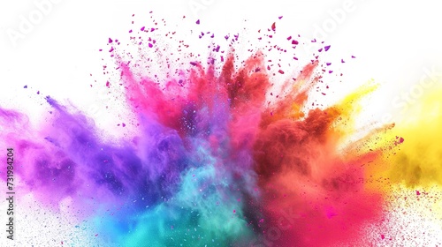 Festival of Colors Colorful Rainbow Holi Paint