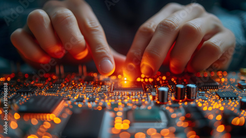 hands of a dj