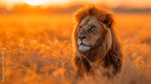 Lion in the wild © Nik