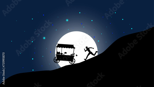 The runaway cart