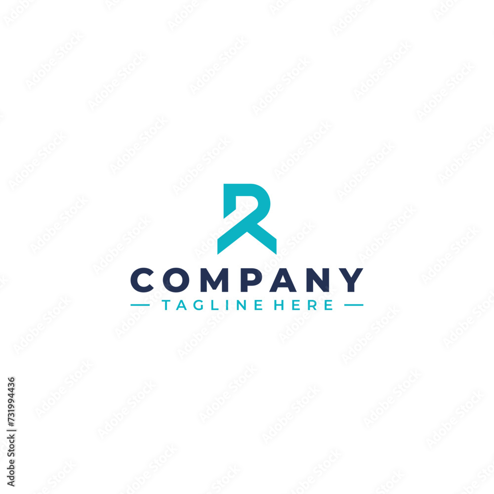 initial letter R logo design initial letter R logo design