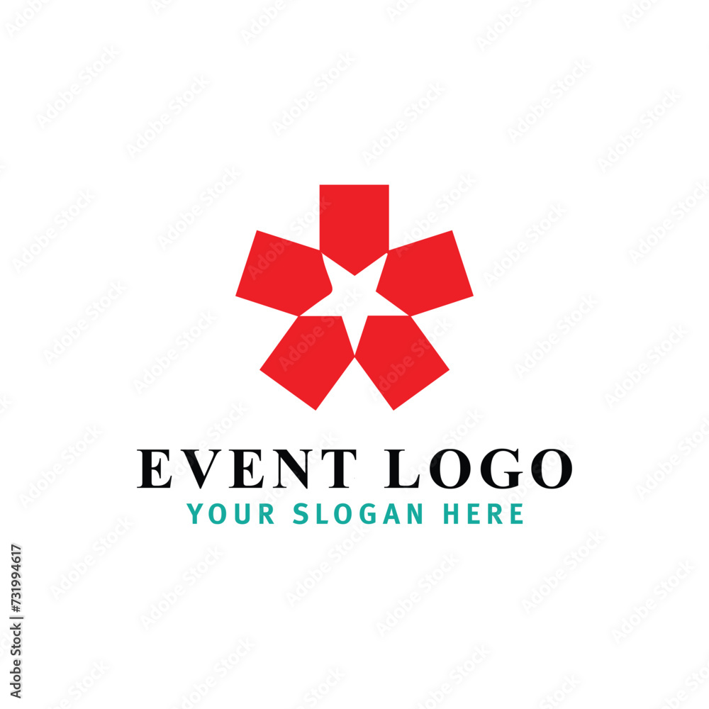 event parties planning logo design vector event parties planning logo design vector