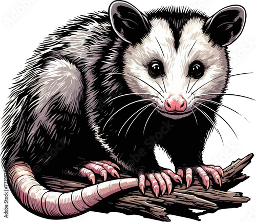 opossum cartoon